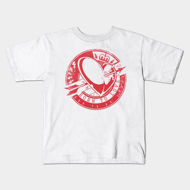 Born To Love Kids T-Shirt by DesignedByFreaks